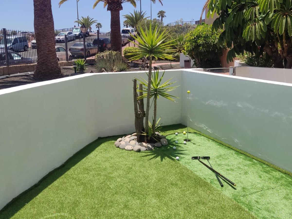MINI GOLF ESTUDIO Terraza privada y piscina San Miguel de Abona Exterior foto