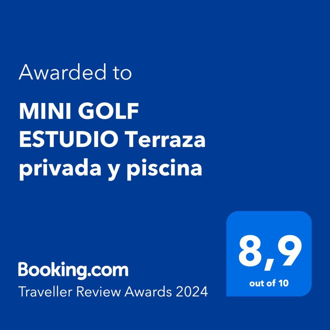 MINI GOLF ESTUDIO Terraza privada y piscina San Miguel de Abona Exterior foto